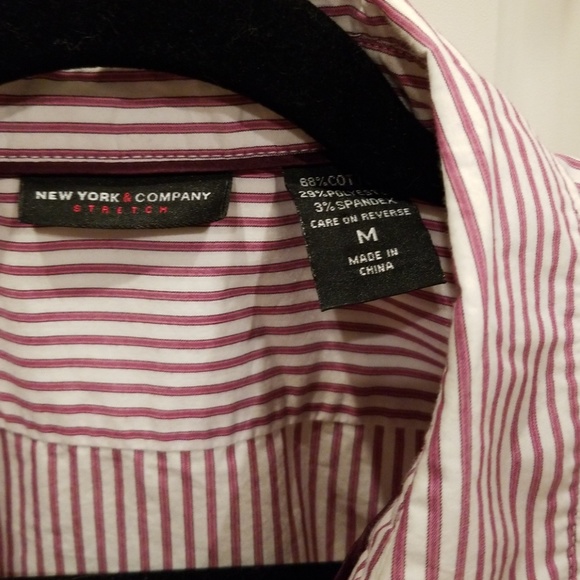 New💥 York and Co. Striped Top M. C019 - Picture 3 of 6